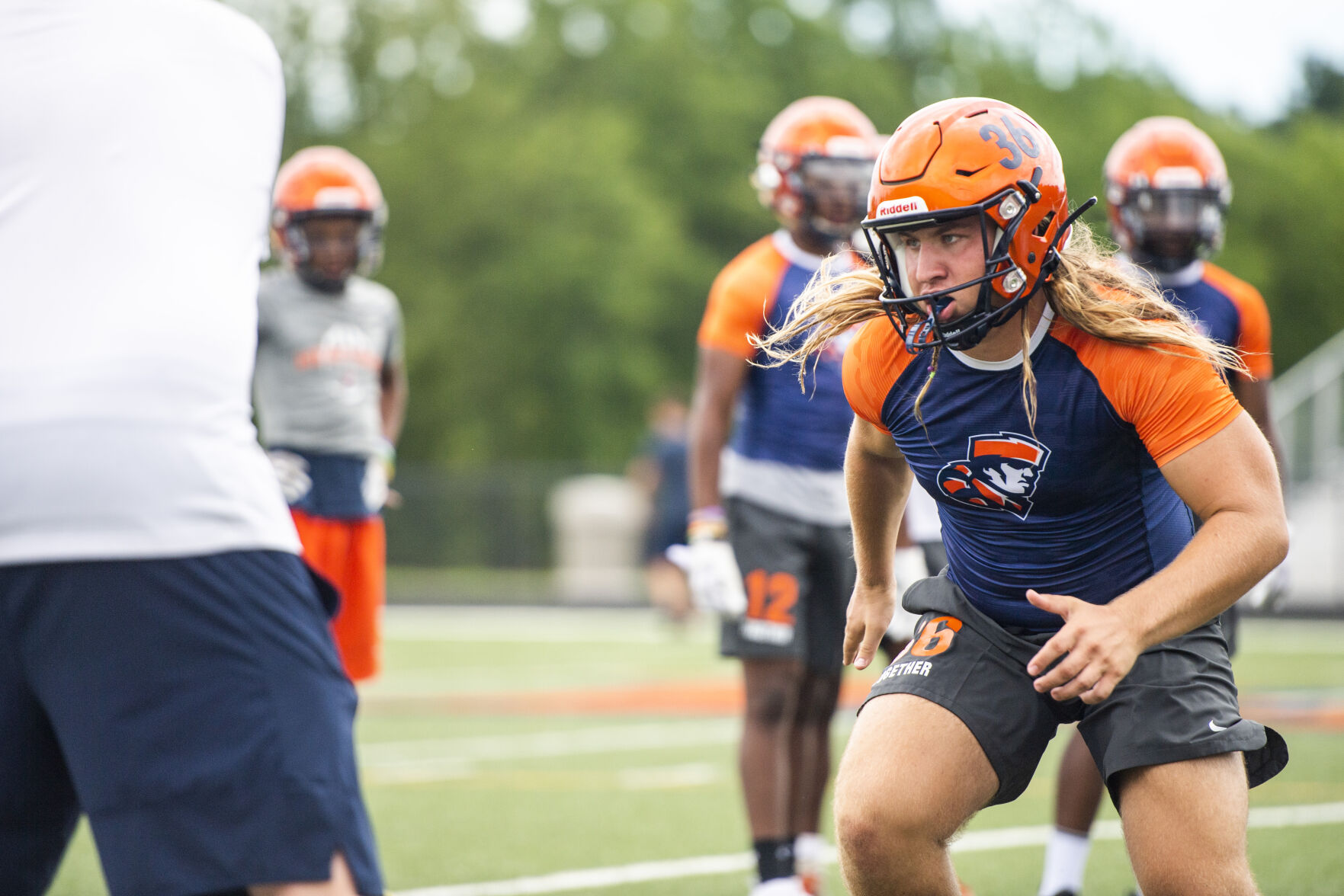 First day of training - Heritage football